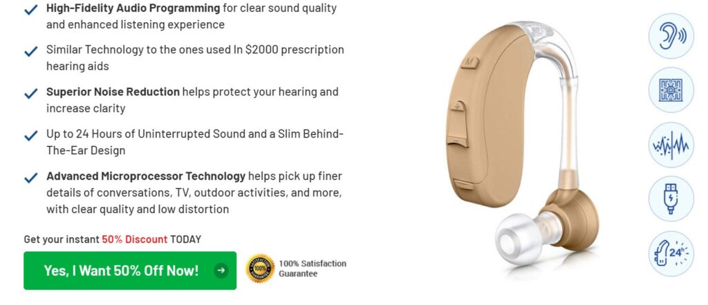 HearAssist Pro Hearing Amplifier USA